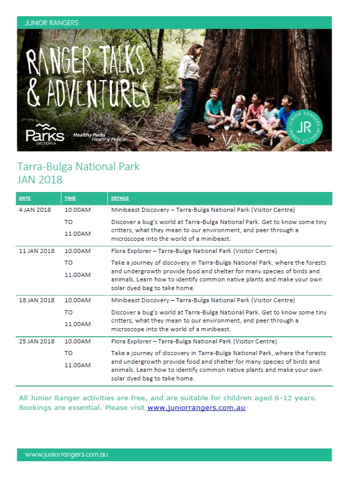 JR Ranger Tarra-Bulga